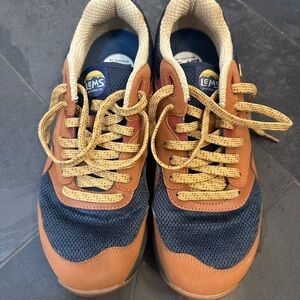 Lems Trailhead Sequoia Blue and Brown Sneakers
